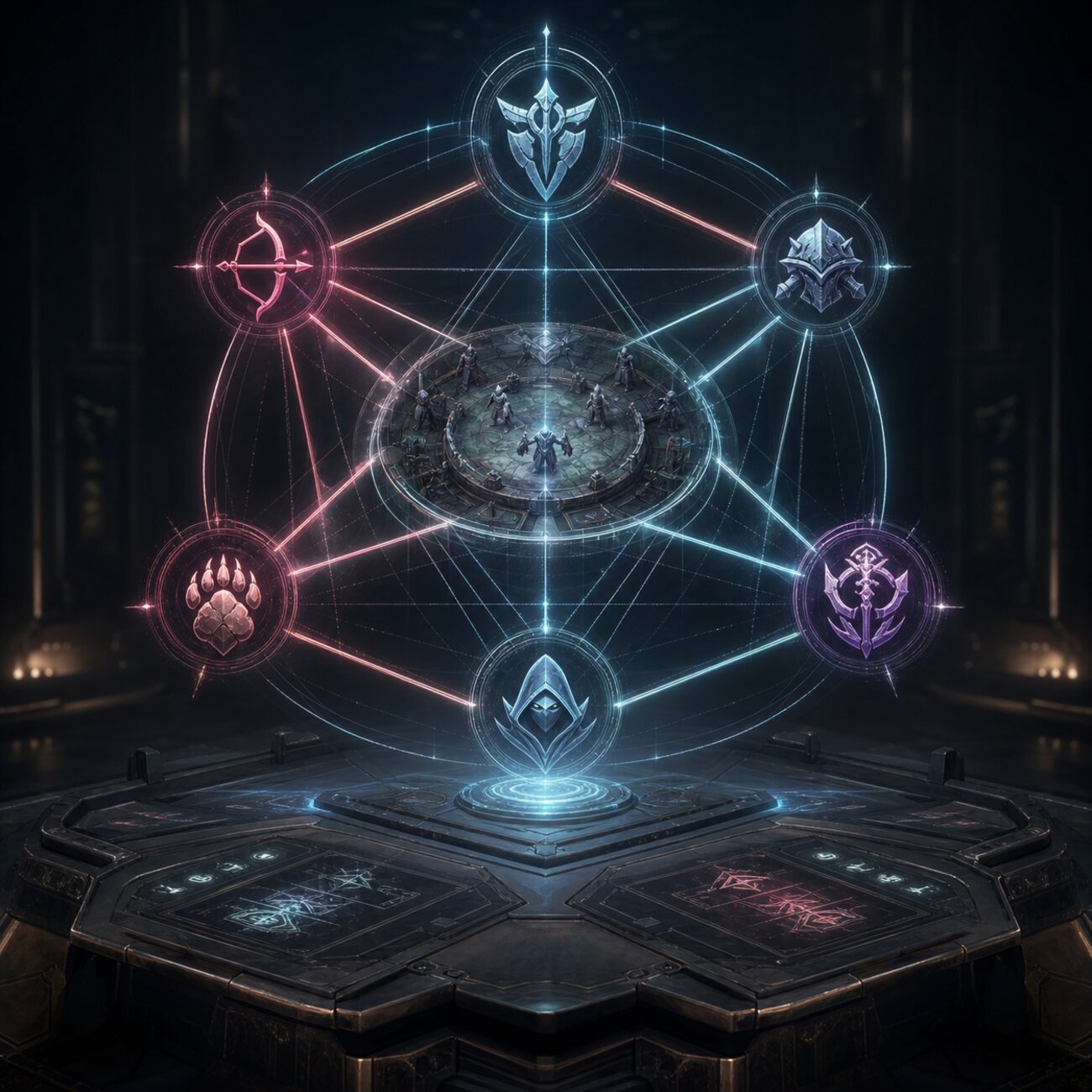 Holographic Betmatch class synergy matrix